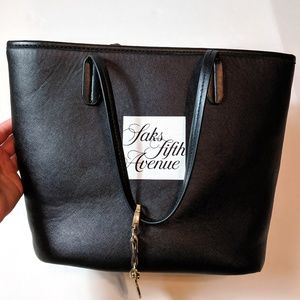 Saks Fifth Ave tote